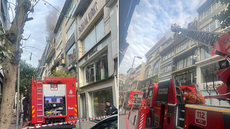 Şişli’de yangın faciası