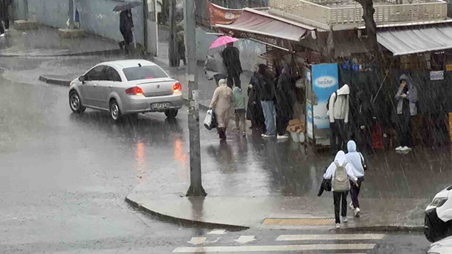İstanbul'da kuvvetli yağış