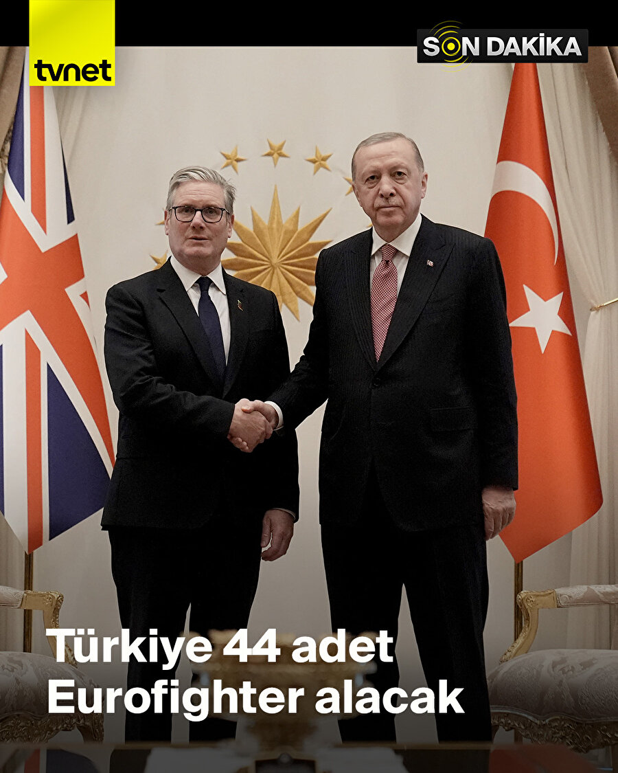 İmzalar atıldı: Türkiye 44 adet Eurofighter alacak