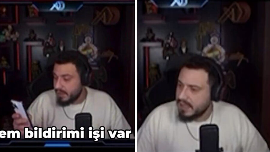 Canlı yayında deprem bildirimi