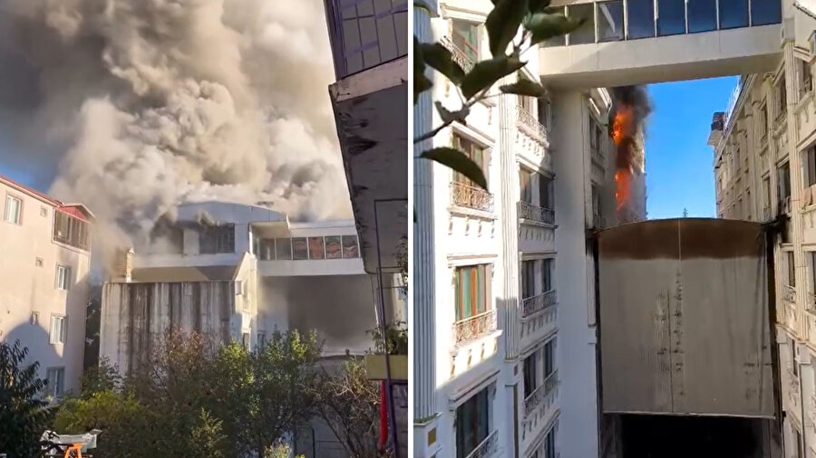 Yalova’da korkutan otel yangını
