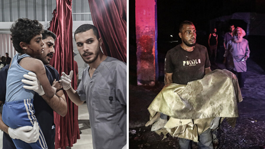 24'ü çocuk 63 Filistinli hayatını kaybetti