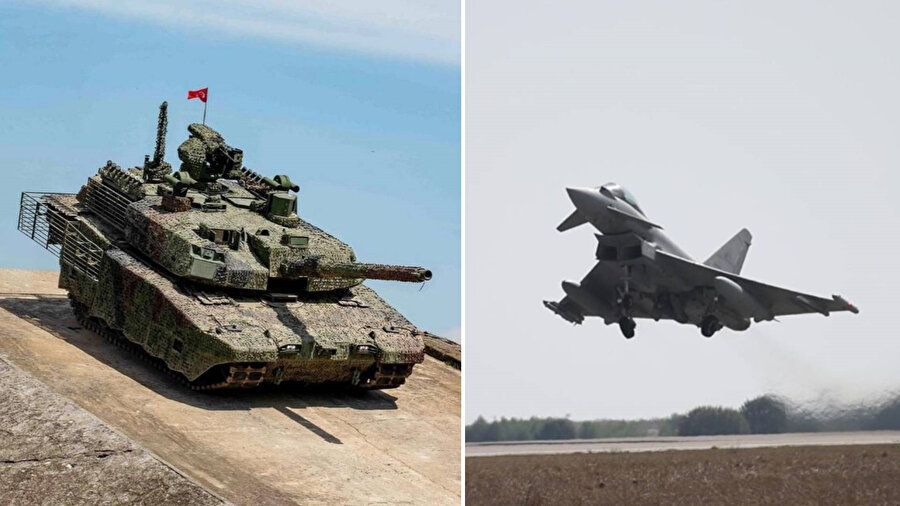 Altay tankları ve Eurofighter anlaşması Yunan basınında.