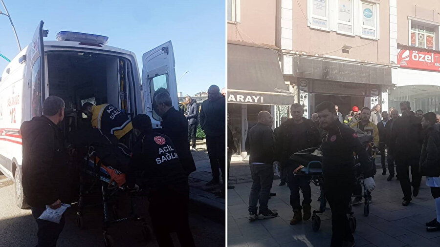 Erzurum’da iş hanında bekçi ölü bulundu.