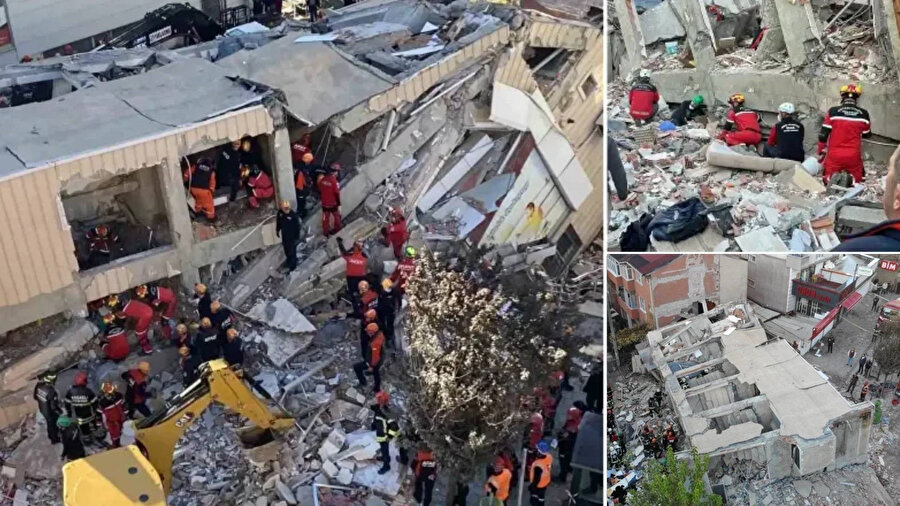 Gebze'de 21 bina tahliye edildi.