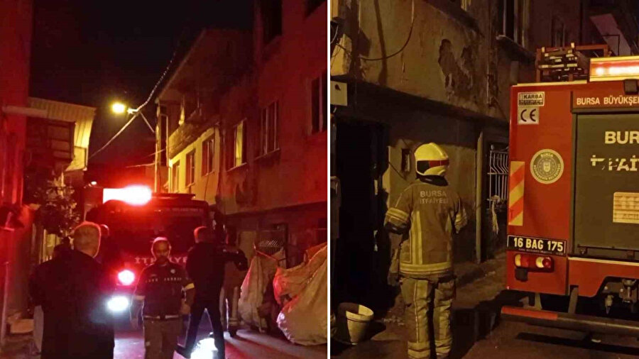 Bursa’da korkutan yangın: Alkollü adam evini ateşe verdi!