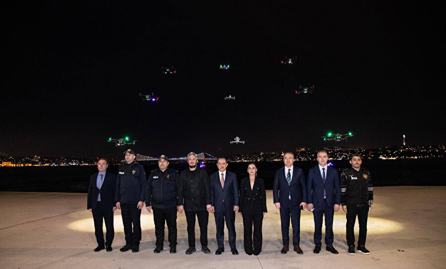 İstanbul Emniyet Müdürlüğü’nün dron filosu tanıtıldı