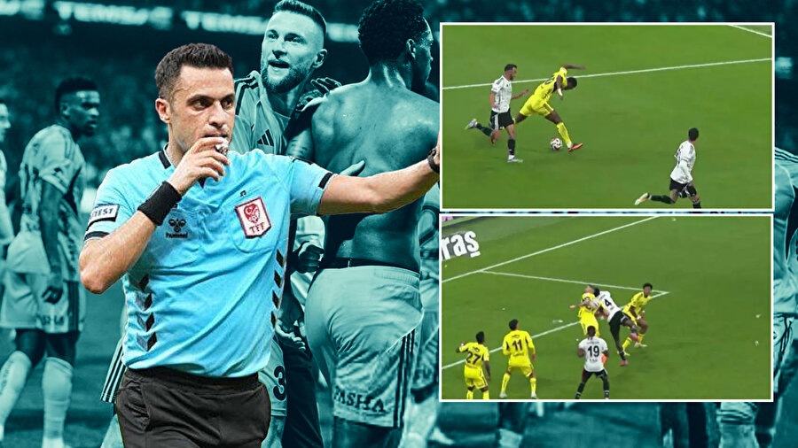 Beşiktaş-Fenerbahçe maçı için olay yorum: "Hakemler iki penaltıyı vermedi" | Ali Yılmaz'ın kararlarına büyük tepki
