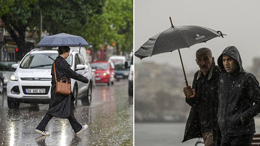 Sağanak yağış geliyor.