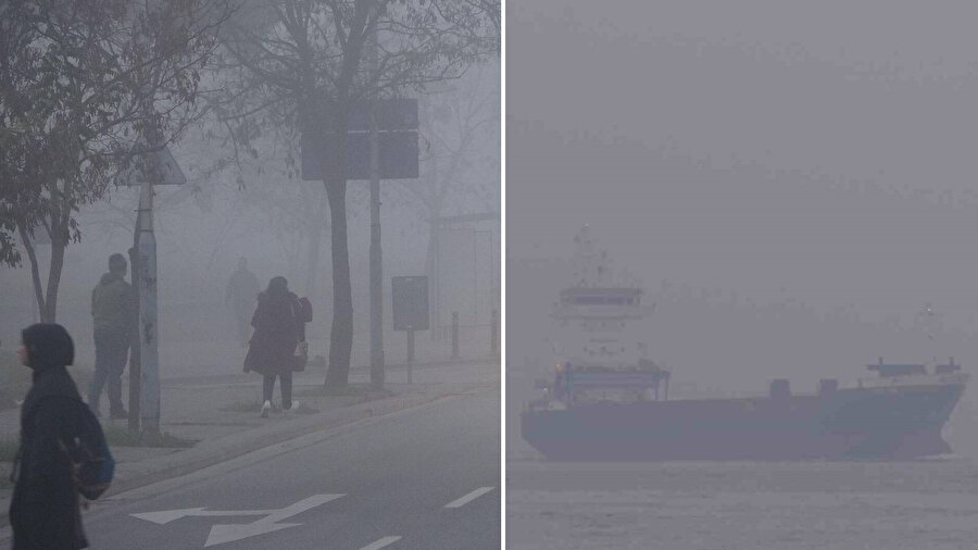 İstanbul’u sis bastı: Boğaz ve Kız Kulesi görünmez hale geldi