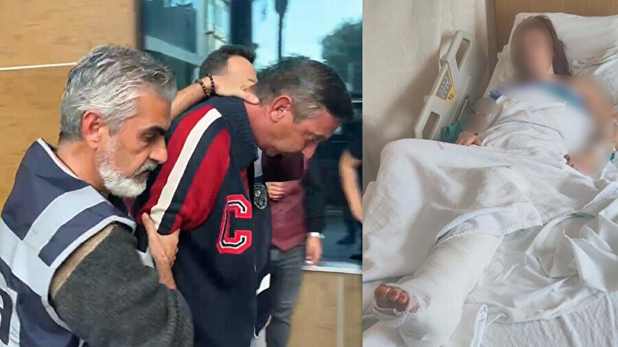 İzmir’de korkunç saldırı: Çocuğunun gözü önünde eski eşinin otomobiline çarparak sakatladı