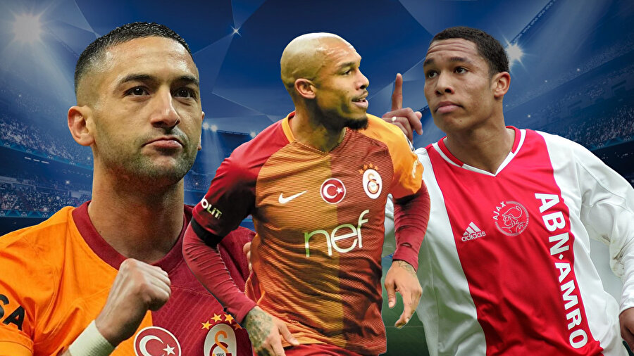 Hem Galatasaray hem Ajax forması giyen oyuncular! Yıldızlar geçidi...