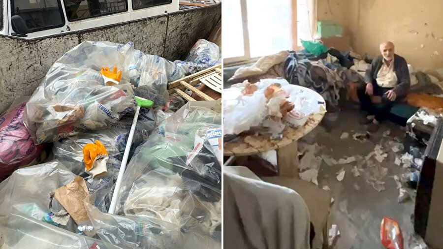 Avcılar’da aynı ev yine çöp yuvasına döndü! 4 yıl sonra yeniden temizlendi