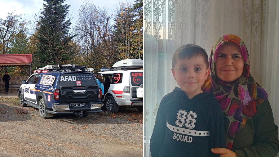 Kastamonu'da kaybolan anne ve oğlu aranıyor.