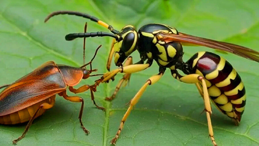 Samuray arısı, kahverengi kokarca
