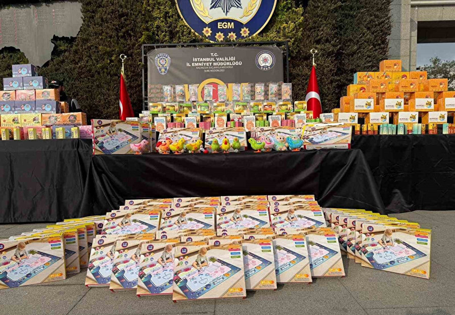 İstanbul sahte oyuncak operasyonu