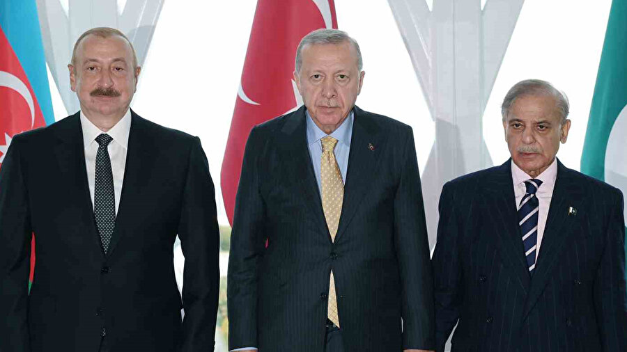 Cumhurbaşkanı Erdoğan, Pakistan Başbakanı Şerif ile bir araya geldi