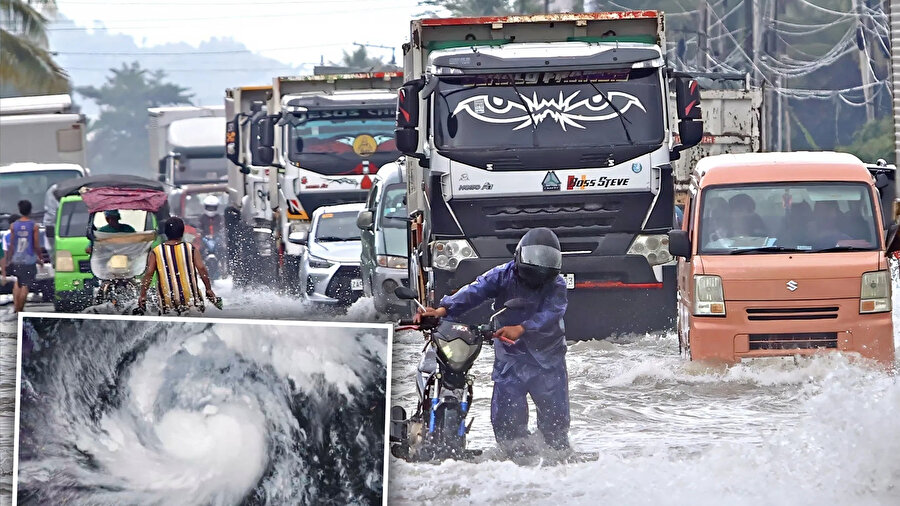 Filipinler'de tayfun felaketi