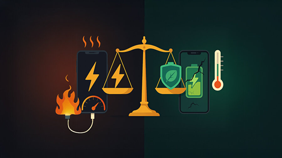 Hızlı şarj zararlı mı?