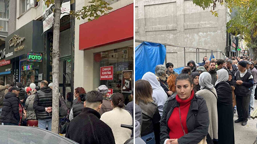 ‘Yüzyılın Konut Projesi’ne yoğun ilgi: Yüzlerce metrelik kuyruk oluştu!