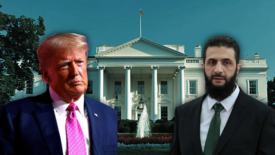 Suriye Lideri Şara, Beyaz Saray'da: Görüşme başladı