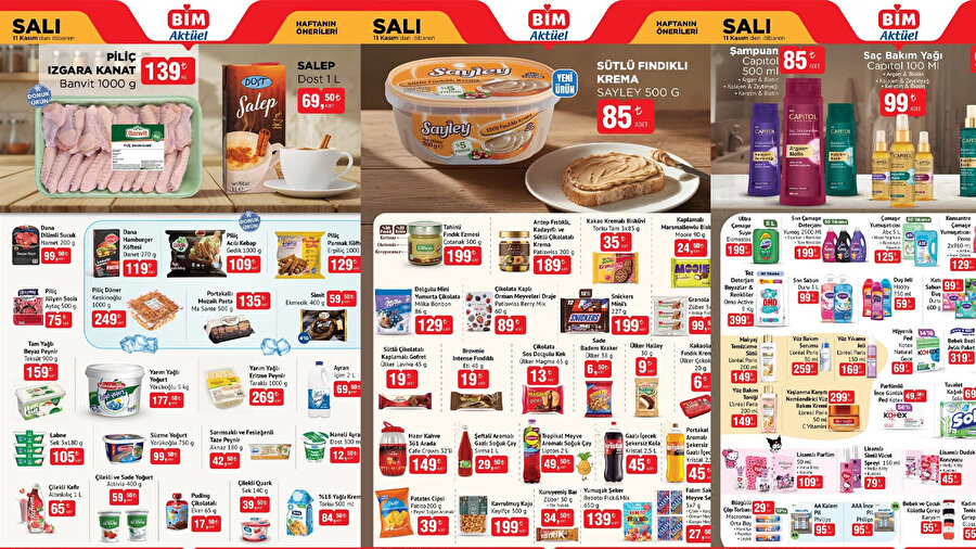 BİM Aktüel İndirimli Ürünler 11-14 Kasım 2025 Kataloğu: Ara Tatil Özel Fırsatları Başlıyor