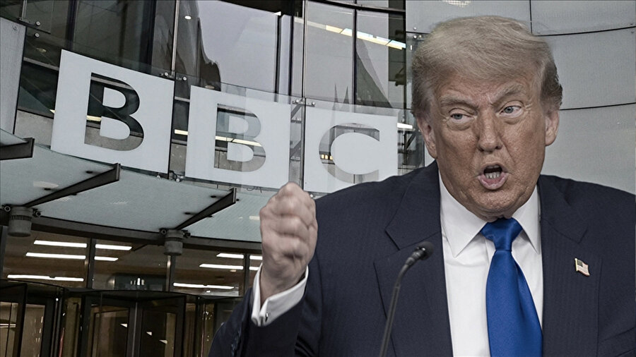 Trump - BBC gerginliği