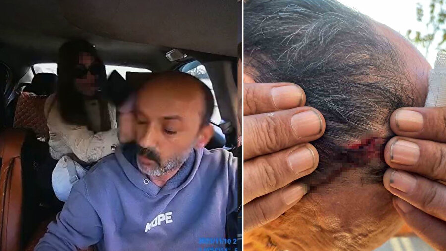 Müşteri şoföre telefonla saldırdı