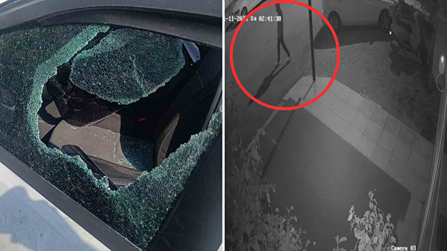 ​Antalya’da 16 yaşındaki çocuk otomobilin camını kırıp 50 bin TL çaldı