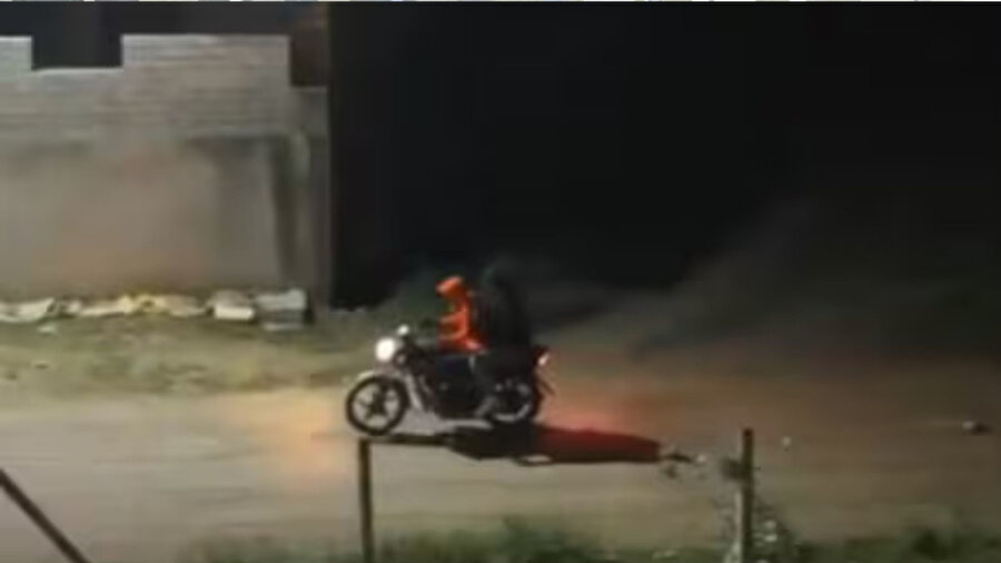 Saldırganın kimliği kameramanın çektiği dron görüntüleri sayesinde belirlendi. 