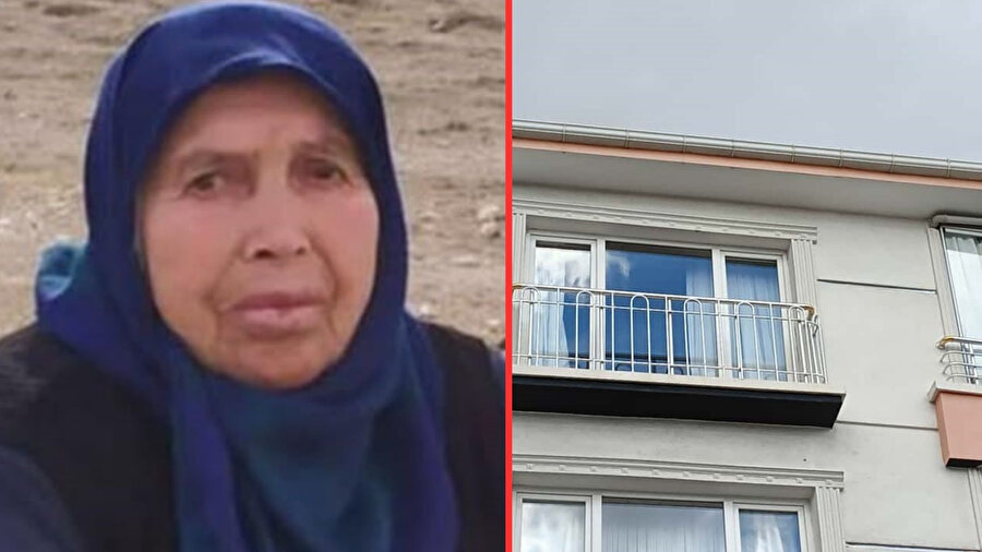 Yaşlı kadın öldü