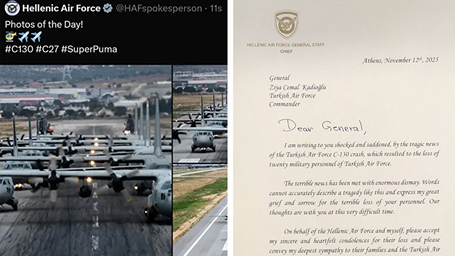 Yunan Hava Kuvvetlerinden alçak paylaşım: Özür dilediler