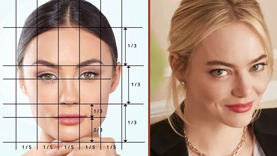 İlk 10 kişi sıralandı: 'Altın oran'a göre Emma Stone dünyanın en güzel kadını