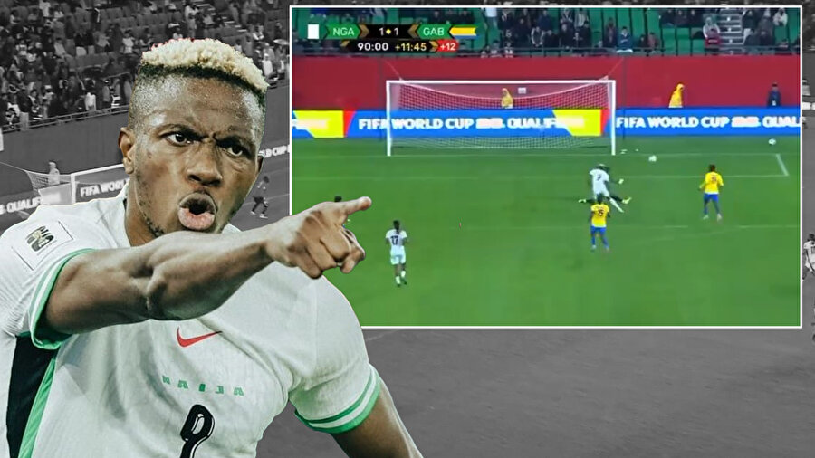 Osimhen Lemina’yı üzdü! Son saniyede kaçırdığı gol gündem oldu: Uzatma devrelerinde adeta şov yaptı