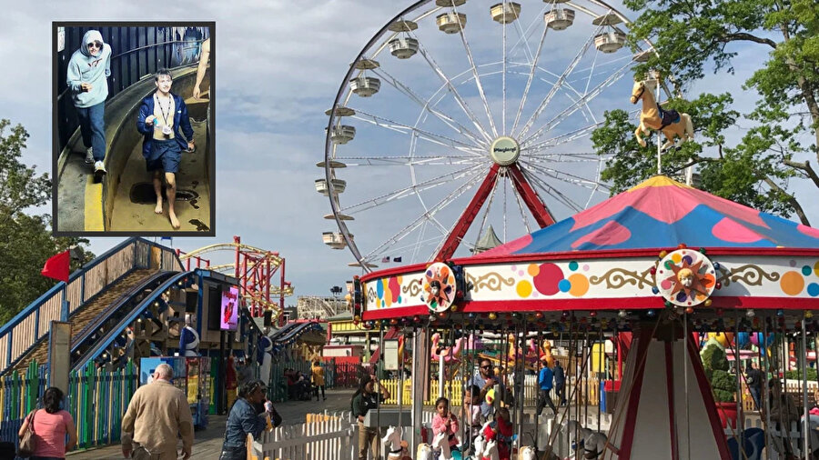 Olay, parkta gece saatlerinde gerçekleşti ve gençler hırsızlık ve vandalizmle suçlanıyor.

