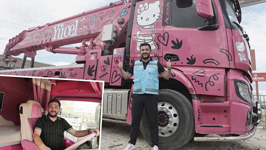 Kızının isteğinden ilham aldı, inşaata renk kattı: Müşterilerden yoğun ilgi!