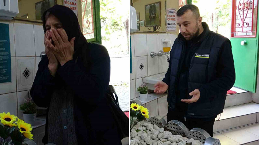 ​Dükkan içindeki mezarın hikayesi ortaya çıktı: Pide yemeye gelen dua edip çıkıyor