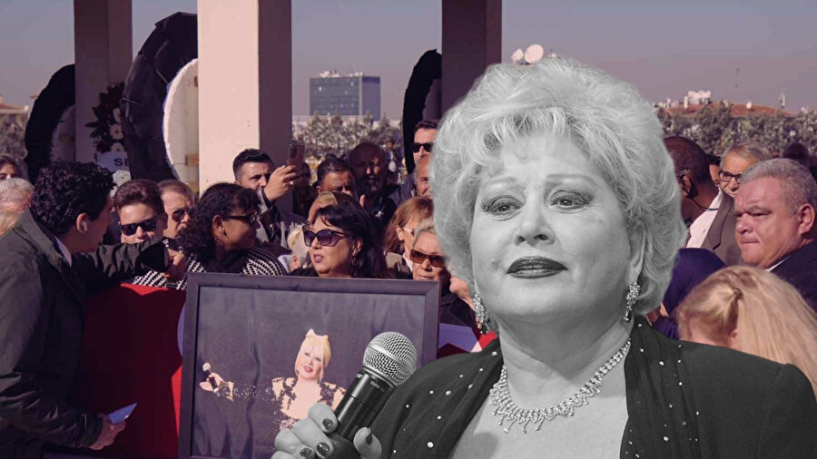 Sevenleri akın etti: Ünlü sanatçı Muazzez Abacı son yolculuğuna uğurlandı