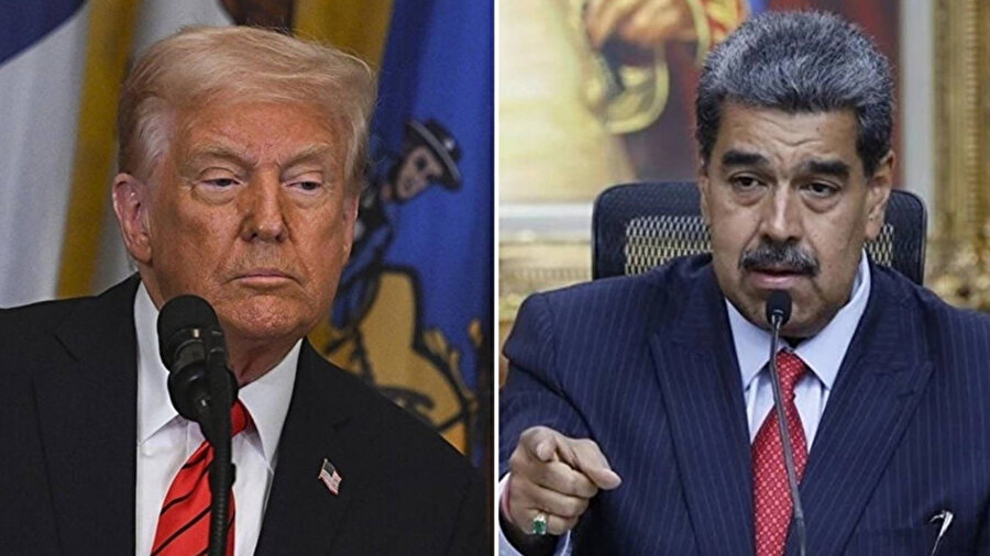 Trump ve Maduro