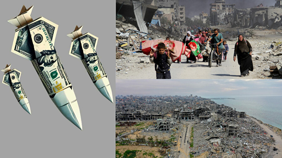 Raporda, ‘Siyasî liderler ve hükümetler yükümlülüklerinden kaçarken, çok sayıda şirket, Gazze’de İsrail'in yasadışı işgal, apartheid ve şimdi de soykırım ekonomisinden kâr elde etti.’ deniliyor.