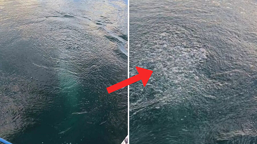 ​Sapanca Gölü’nde herkesi şaşırtan görüntü: Su kaynıyor