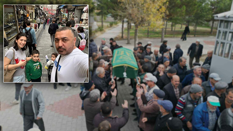Zehirlenme şüphesiyle hayatını kaybeden baba da iki çocuğu ve eşinin yanına defnedildi