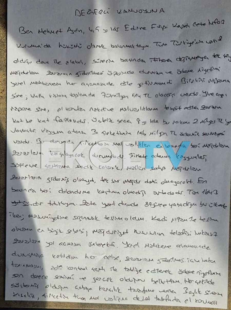 Çiftlik Bank kurucusu Mehmet Aydın