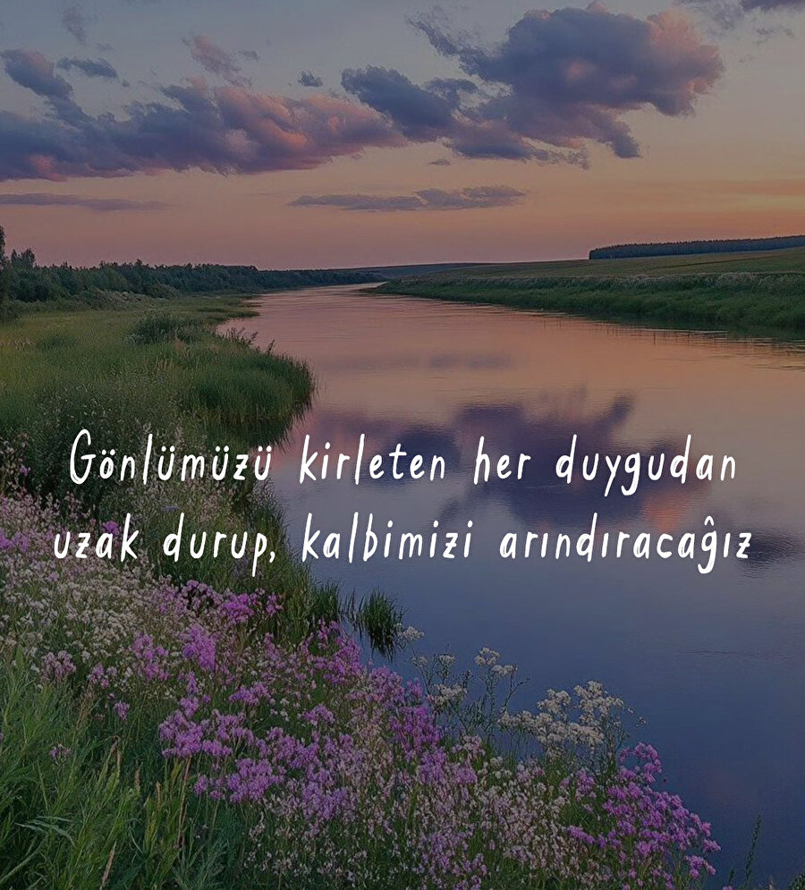 Kalbini korumaya niyet edenlere 💐