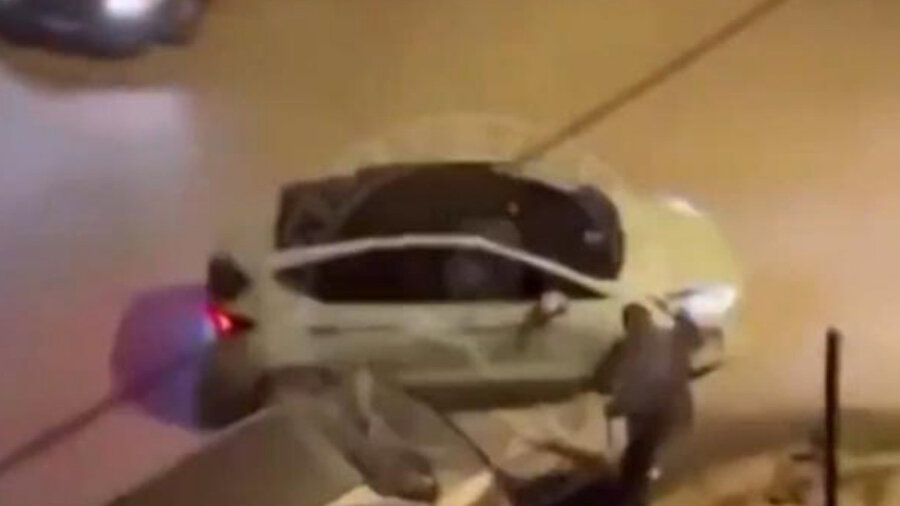 Drift atıp vatandaşların üzerine araba sürmüştü: Sürücü çıkarıldığı mahkemece tutuklandı