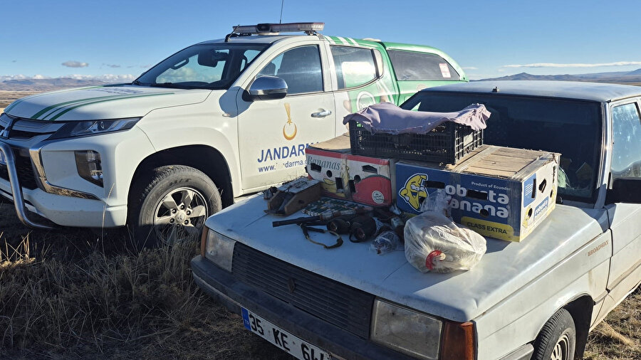 Kars’ta şahin avlayan kaçak avcılara 1,1 milyon lira ceza