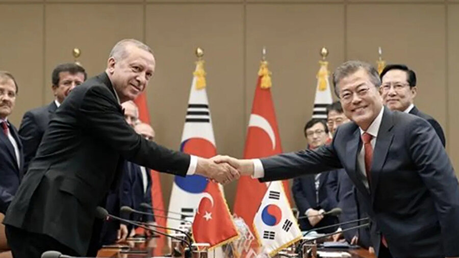 Kore Cumhurbaşkanı Jae-myung Cumhurbaşkanı Erdoğan'ın davetiyle Türkiye'ye gelecek