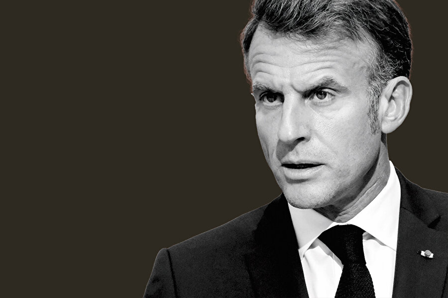 Fransa cumhurbaşkanı, Emmanuel Macron.