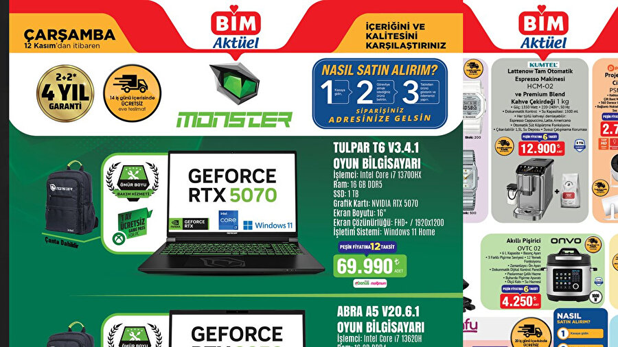 BİM Aktüel Kataloğu Kasım 2025: Akıllı Pişirici ve Teknoloji Ürünlerinde Büyük İndirim!