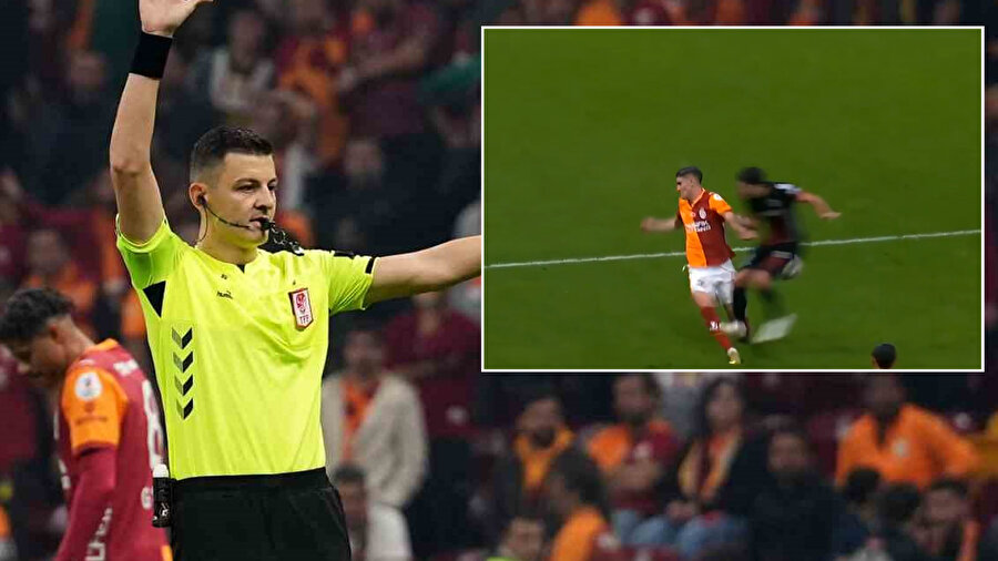 Galatasaray-Gençlerbirliği maçında olay pozisyon! Sallai yerde kaldı...